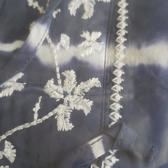 Tommy Bahama Embroidered OLIANA Tunic Top Shirt NE - Picture 10 of 11